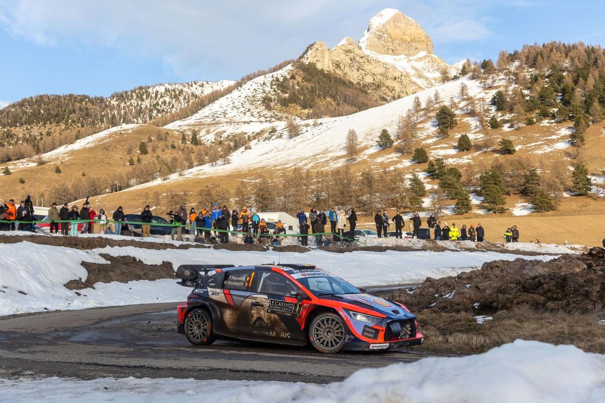 PODIO PARA HYUNDAI MOTORSPORT EN EL RALLY DE MONTECARLO PODIO PARA HYUNDAI MOTORSPORT EN EL RALLY DE MONTECARLO