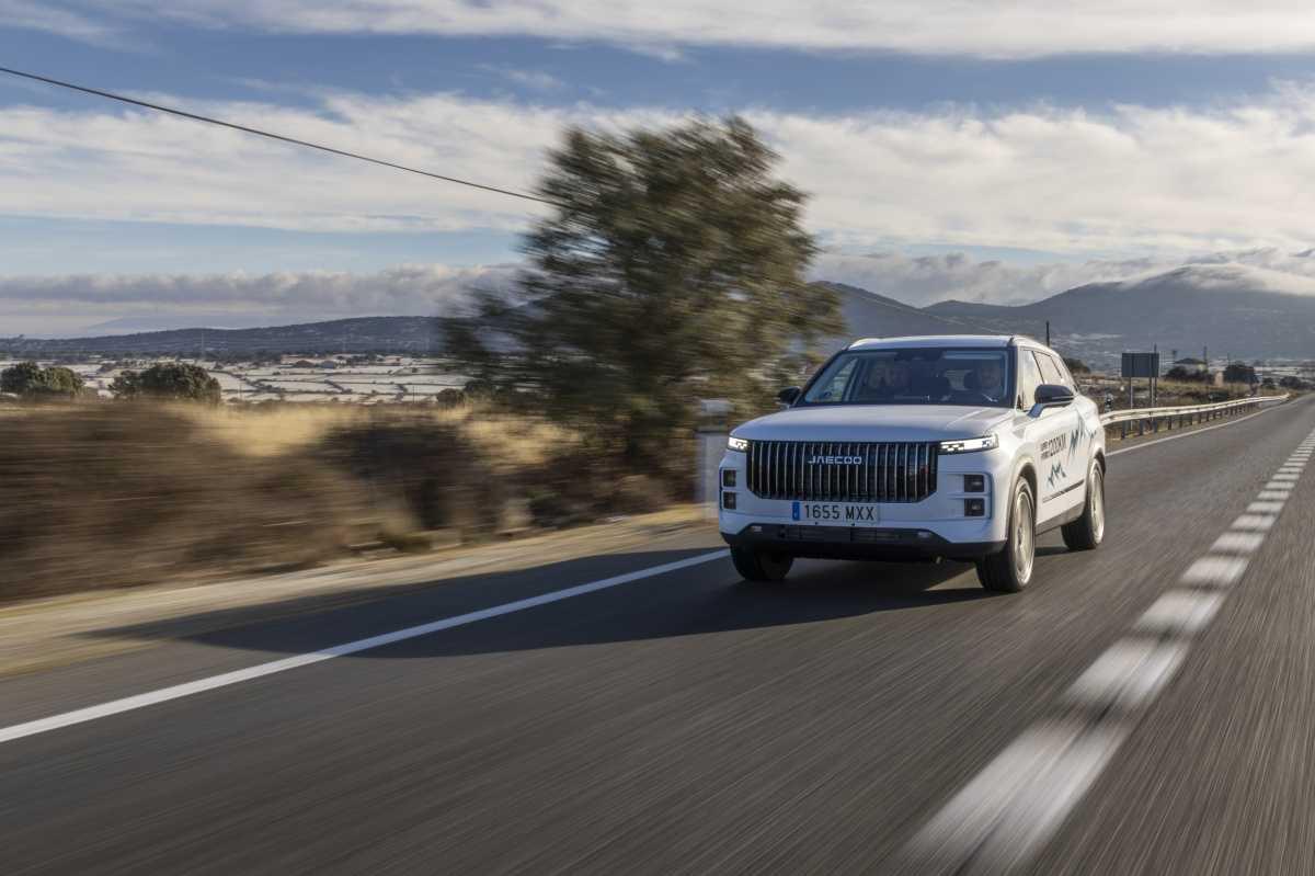 EL JAECOO 7 SÚPER HÍBRIDO ENCHUFABLE LOGRA 1.236 KILÓMETROS DE AUTONOMÍA REAL Y SUPERA EL ‘DESAFÍO ESPAÑA 1.200 KM