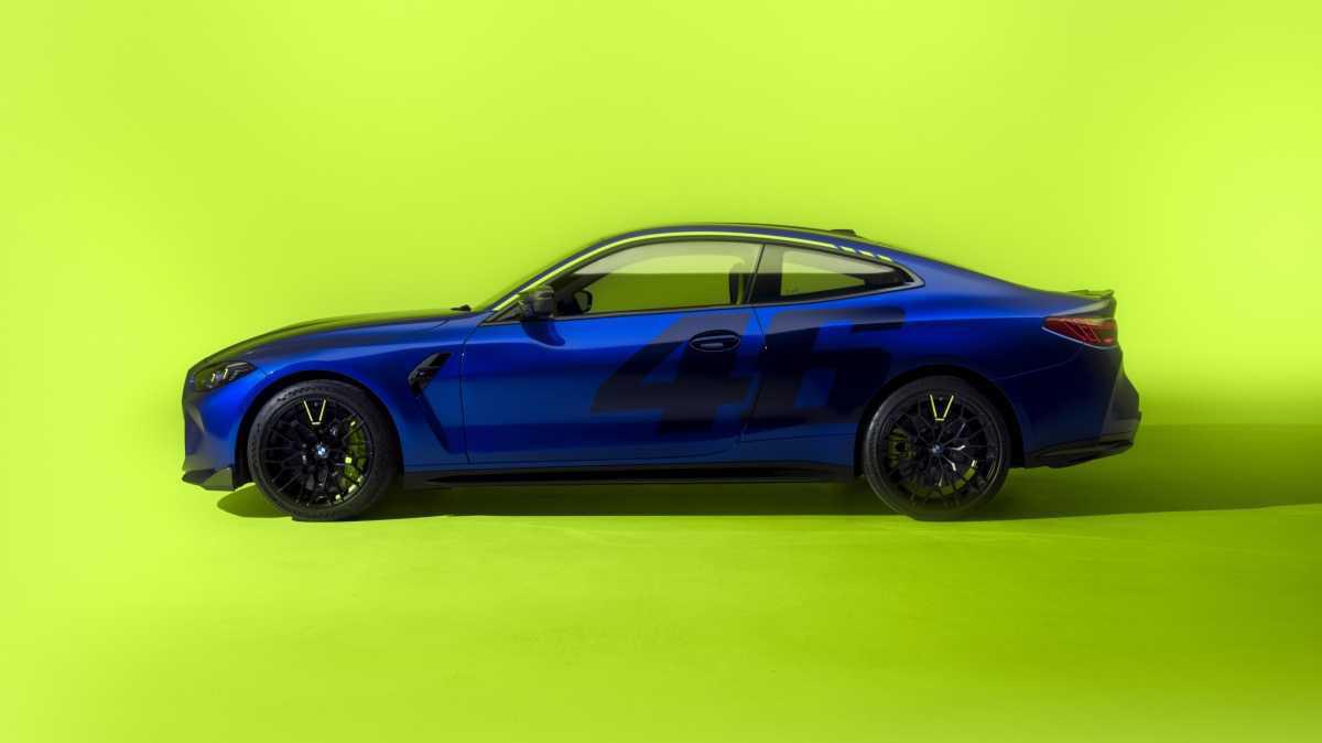 EL BMW M4 CS EDITION VR46: EDICIÓN EXCLUSIVA PARA CELEBRAR EL CUMPLEAÑOS DEL PILOTO DE BMW M VALENTINO ROSSI