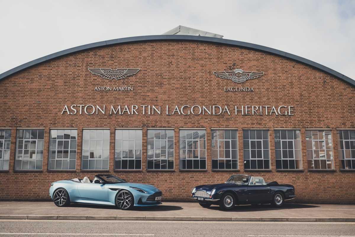 ASTON MARTIN COMIENZA A UTILIZAR LA NUEVA ROYAL WARRANT CONCEDIDA POR SU MAJESTAD EL REY