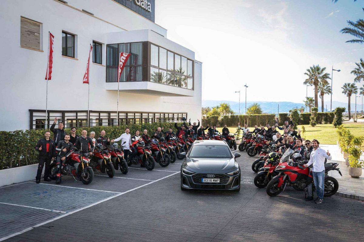 Ducati España y Portugal luce su gama de producto en Almería  Ducati España y Portugal luce su gama de producto en Almería