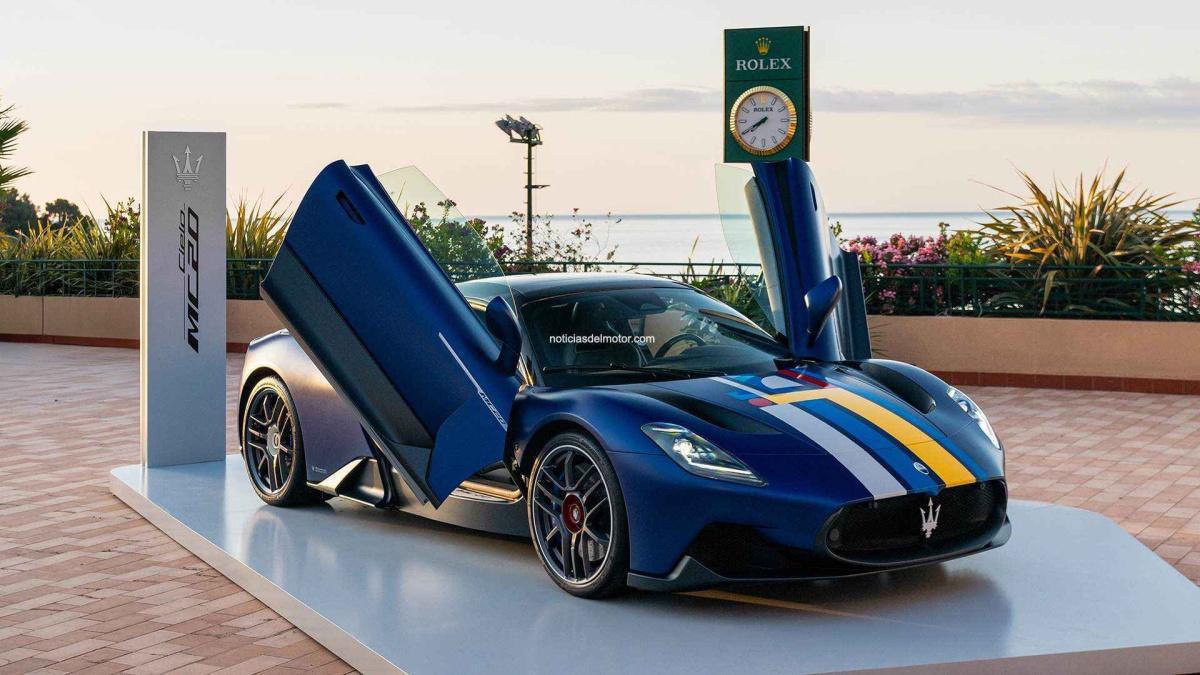 MASERATI VUELVE AL ROLEX MONTE-CARLO MASTERS CON EL EXCLUSIVO MC20 CIELO “LESS IS MORE…?”