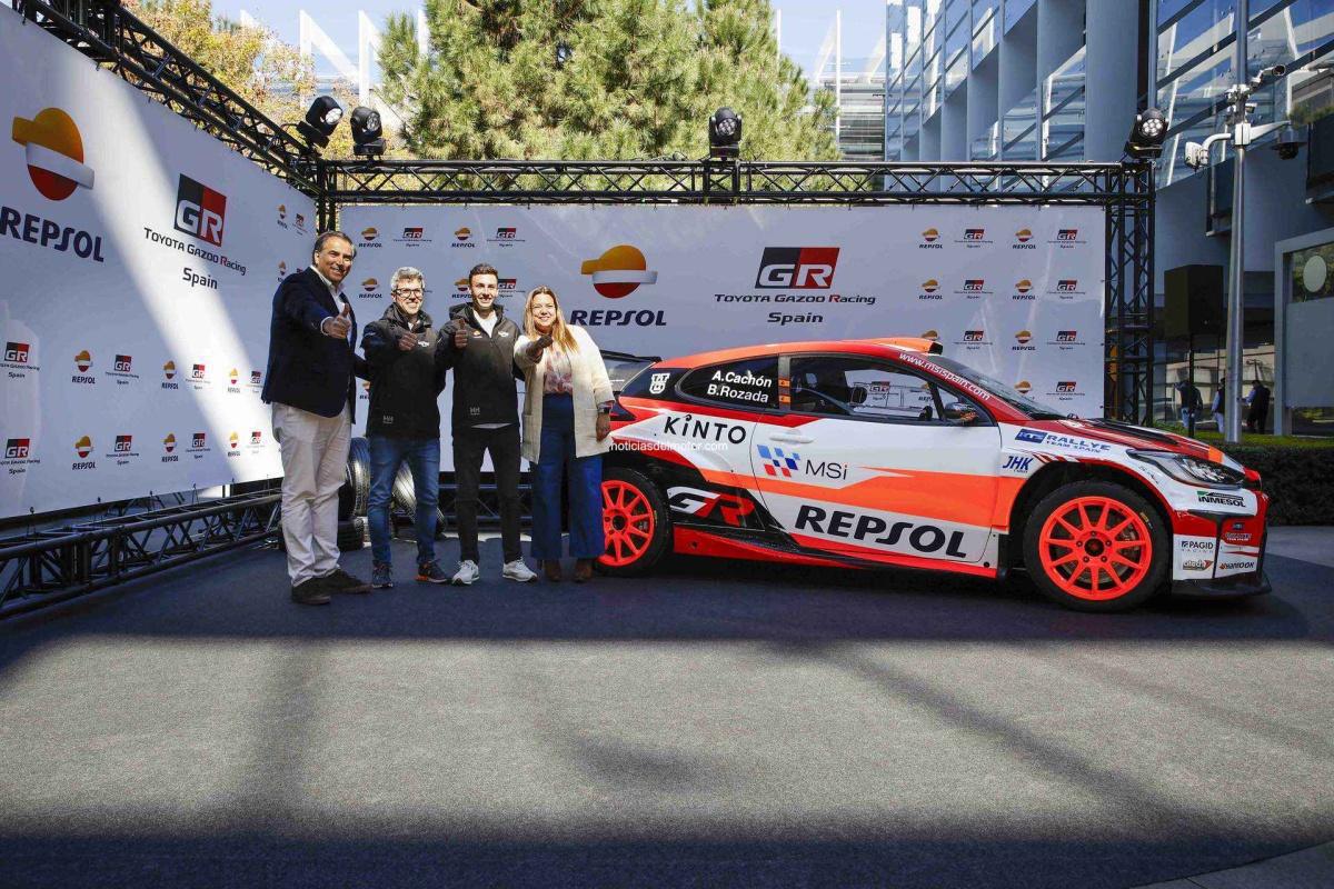 TOYOTA Y REPSOL VUELVEN A UNIR SUS CAMINOS EN EL MUNDIAL DE RALLYES TOYOTA Y REPSOL VUELVEN A UNIR SUS CAMINOS EN EL MUNDIAL DE RALLYES