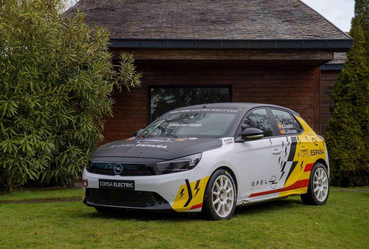 EL EQUIPO OPEL ESPAÑA COMIENZA SU AMBICIOSA TEMPORADA EN LA ADAC OPEL ELECTRIC RALLY CUP EL EQUIPO OPEL ESPAÑA COMIENZA SU AMBICIOSA TEMPORADA EN LA ADAC OPEL ELECTRIC RALLY CUP