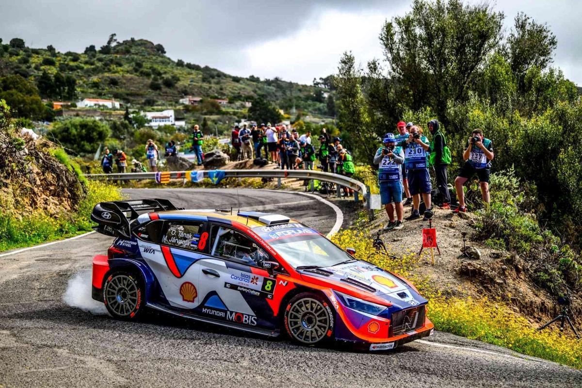 Rovanperä comienza dominando en Canarias Rovanperä comienza dominando en Canarias