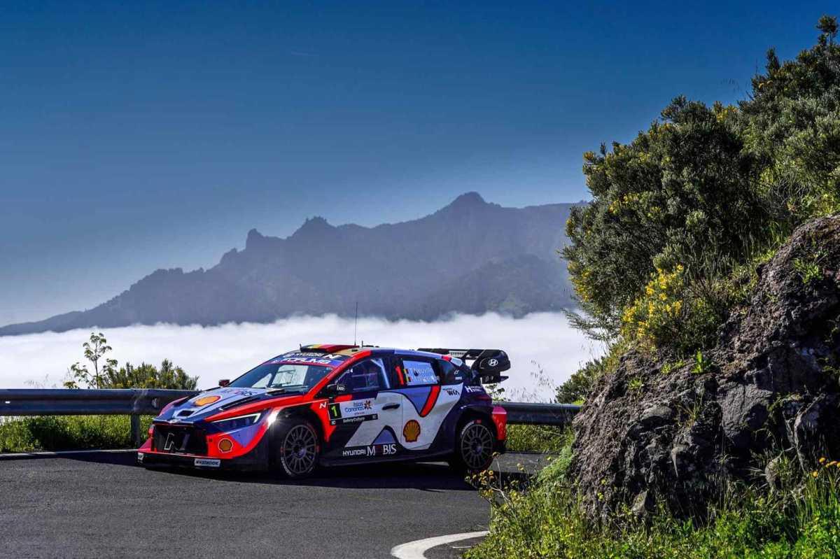 La racha de Rovanperä en Canarias llega al sábado La racha de Rovanperä en Canarias llega al sábado