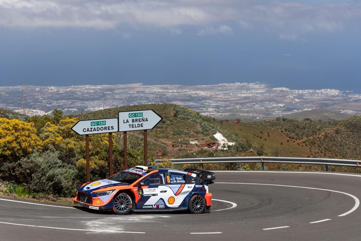 Hyundai mejora en Canarias, pero sigue lejos del podio Hyundai mejora en Canarias, pero sigue lejos del podio