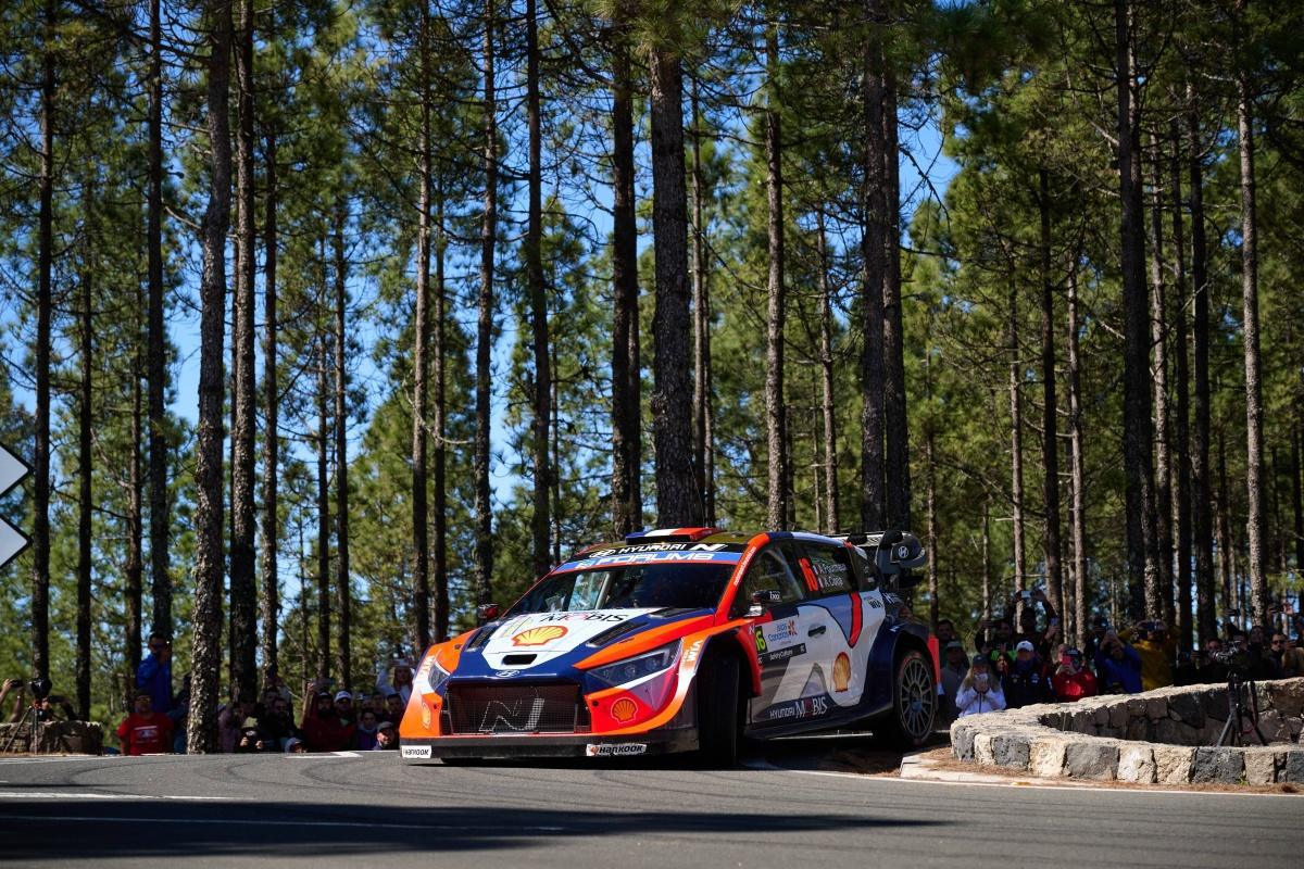 INSUFICIENTE MEJORA DE HYUNDAI QUE TERMINA LEJOS DEL PODIO EN CANARIAS INSUFICIENTE MEJORA DE HYUNDAI QUE TERMINA LEJOS DEL PODIO EN CANARIAS