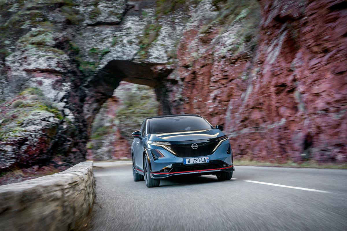 Nissan presente en Automobile Barcelona con el Ariya Nismo como protagonista