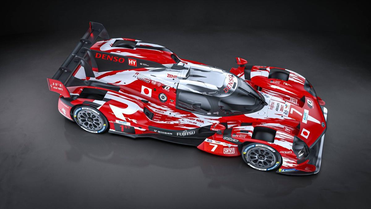 TOYOTA GAZOO RACING CELEBRA SUS 40 AÑOS EN LAS 24 HORAS DE LE MANS CON UNA DECORACIÓN ICÓNICA