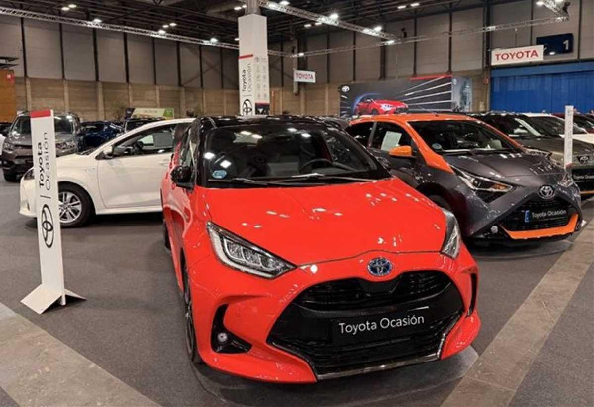 TOYOTA ESPAÑA VUELVE A SER PROTAGONISTA EN EL SALÓN DEL VEHÍCULO DE OCASIÓN DE MADRID CON MÁS DE 400 UNIDADES