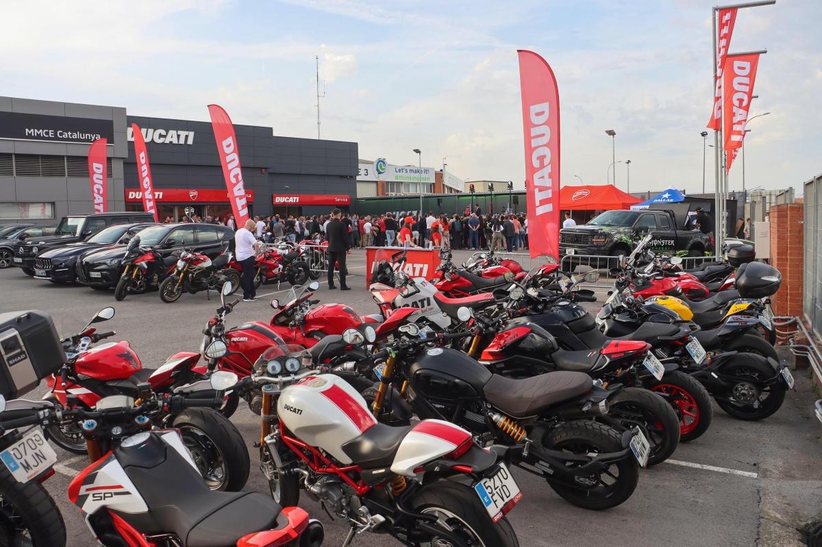 DUCATI BARCELONA INAUGURA UN NUEVO CENTRO EN SANT QUIRZE CON LA PRESENCIA SORPRESA DE MARC MÁRQUEZ