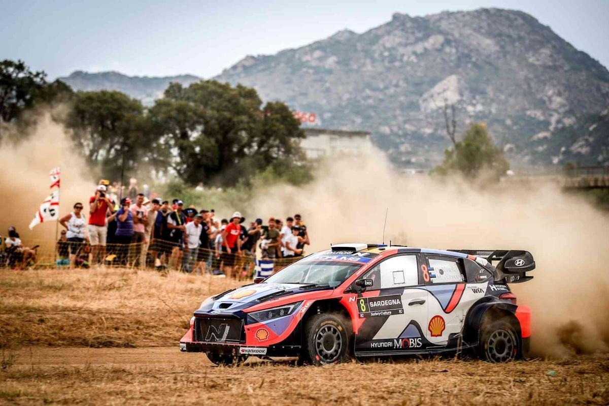 OGIER RESISTE EL ACOSO DE HYUNDAI EN CERDEÑA OGIER RESISTE EL ACOSO DE HYUNDAI EN CERDEÑA