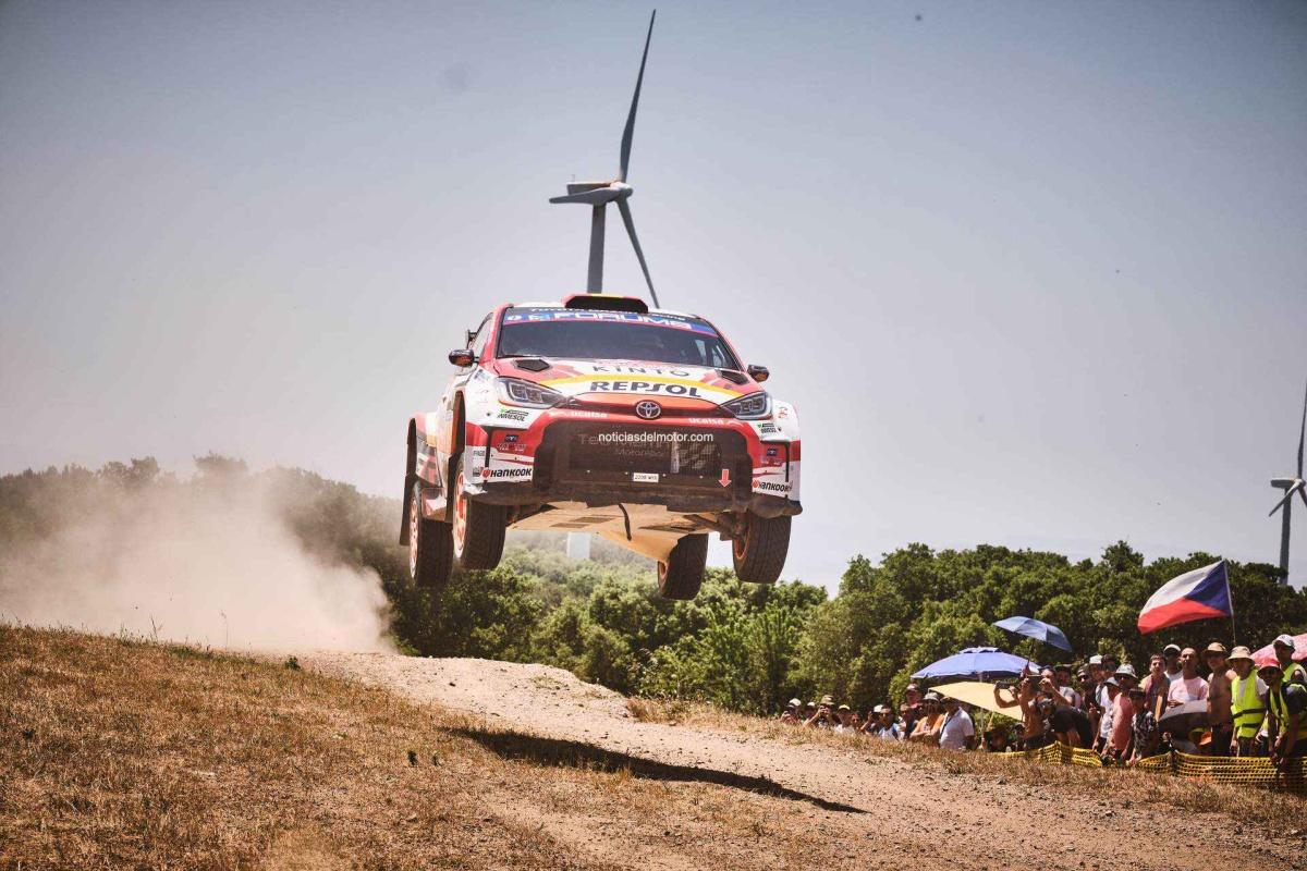TOYOTA GAZOO RACING SPAIN: DIFÍCIL RALLYE DE CERDEÑA PARA ALEJANDRO CACHÓN Y BORJA ROZADA TOYOTA GAZOO RACING SPAIN: DIFÍCIL RALLYE DE CERDEÑA PARA ALEJANDRO CACHÓN Y BORJA ROZADA
