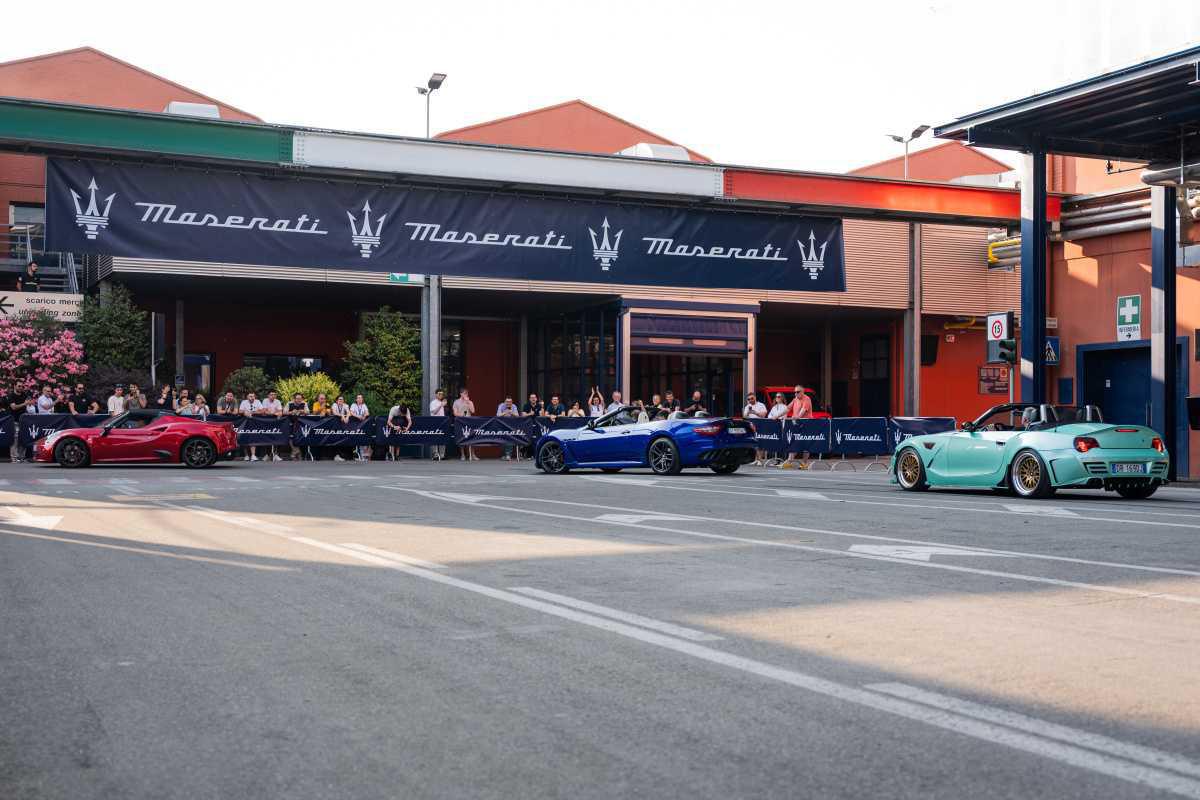 MASERATI ILUMINA EL MOTOR VALLEY FEST 2025 MASERATI ILUMINA EL MOTOR VALLEY FEST 2025