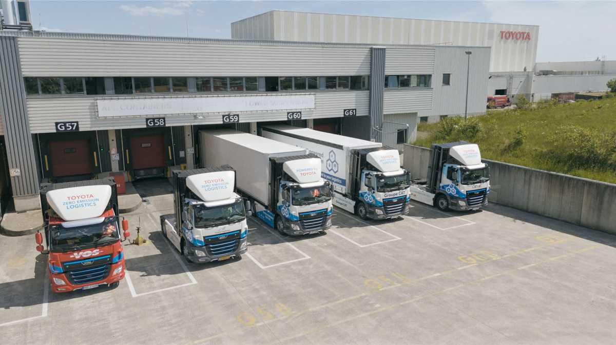 TOYOTA MOTOR EUROPE INICIA SUS OPERACIONES LOGÍSTICAS SIN EMISIONES CON CAMIONES DE PILA DE COMBUSTIBLE DE HIDRÓGENO