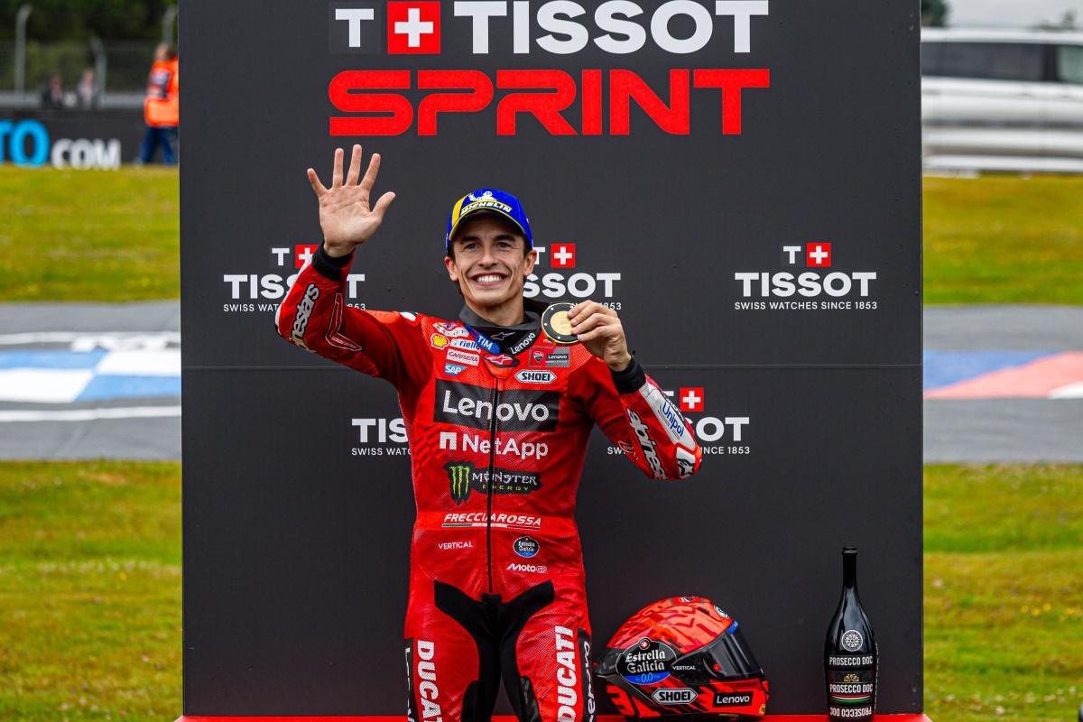 Espectacular Victoria de Marquez en la Sprint bajo la lluvia en Sachsenring Espectacular Victoria de Marquez en la Sprint bajo la lluvia en Sachsenring