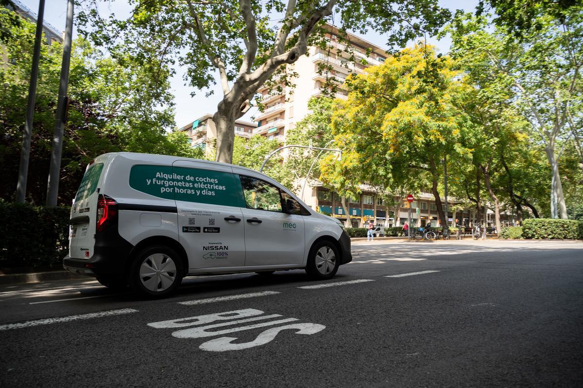 Los usuarios del CarSharing de Barcelona MEC, desarrollado por Nissan, recorrieron el año pasado más de medio millón de kilómetros