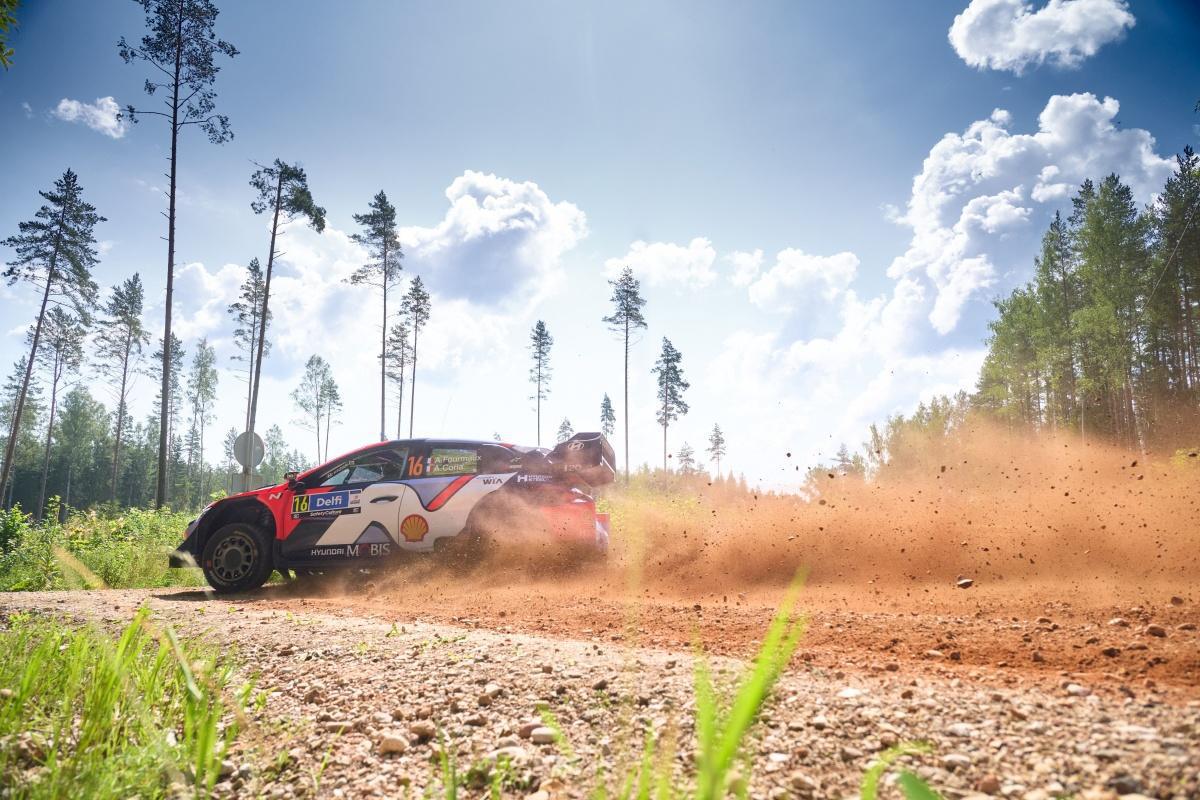 HYUNDAI MOTORSPORT AL ACECHO DE SOLBERG EN EL RALLY DE ESTONIA HYUNDAI MOTORSPORT AL ACECHO DE SOLBERG EN EL RALLY DE ESTONIA