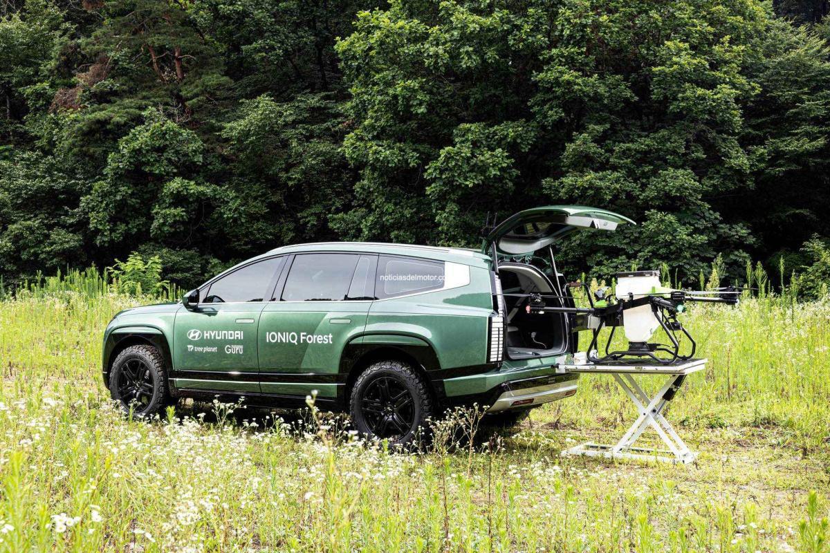 LA NUEVA ESTACIÓN DE DRONES IONIQ 9 SEED BALL DE HYUNDAI MOTOR IMPULSARÁ LA RESTAURACIÓN FORESTAL EN ZONAS AFECTADAS POR INCENDIOS