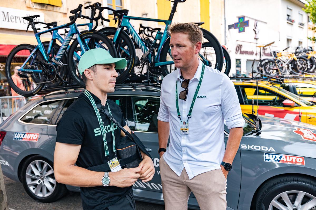 MAVERICK VIÑALES VIVE LA EMOCIÓN DEL TOUR DE FRANCIA CON ŠKODA