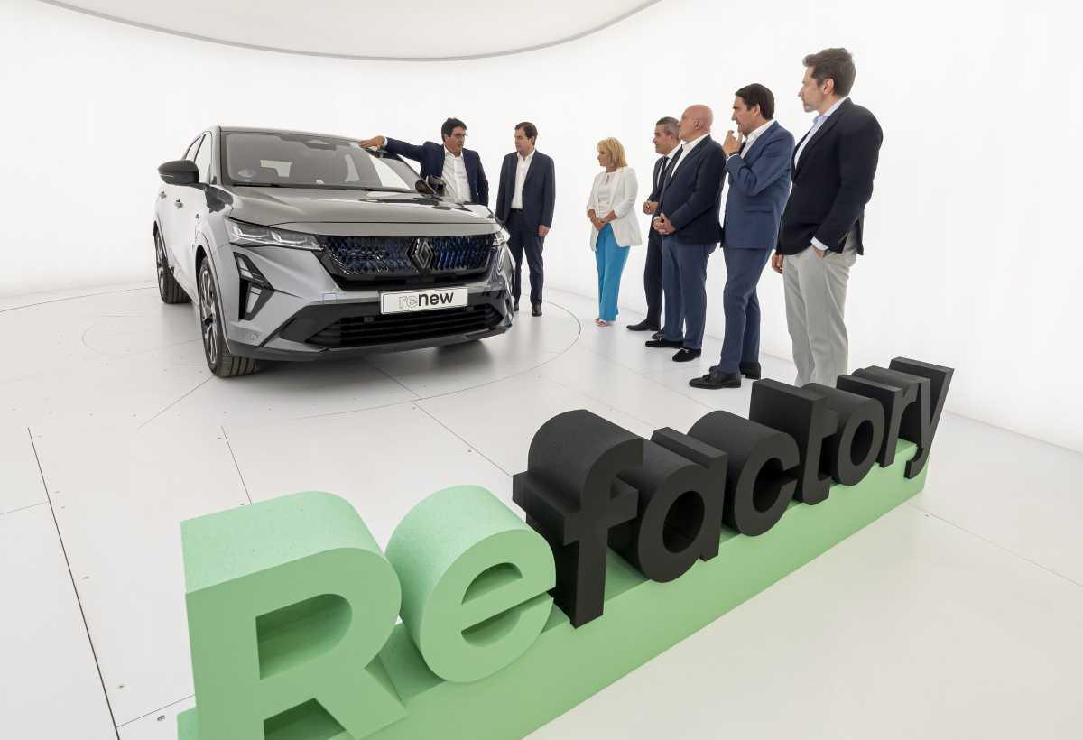RENAULT GROUP INAUGURA REFACTORY VALLADOLID, SU SEGUNDA PLANTA DE REACONDICIONAMIENTO DE VEHÍCULOS EN ESPAÑA RENAULT GROUP INAUGURA REFACTORY VALLADOLID, SU SEGUNDA PLANTA DE REACONDICIONAMIENTO DE VEHÍCULOS EN ESPAÑA