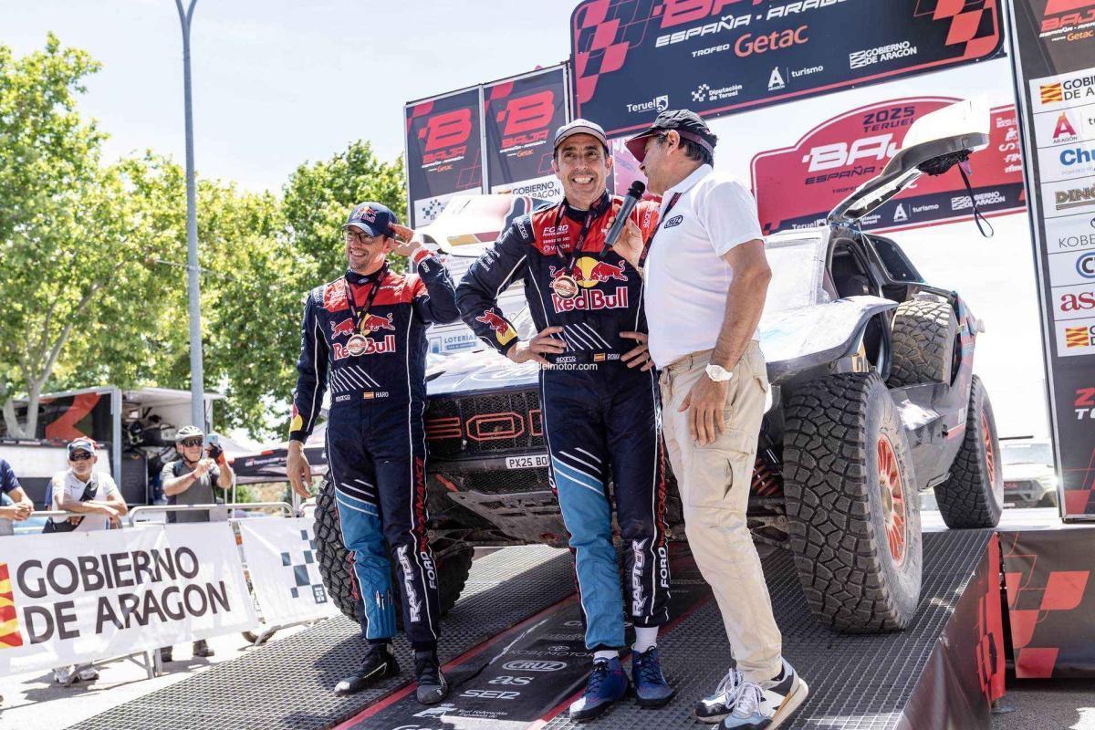 NANI ROMA Y EL FORD RAPTOR T1+, TERCEROS EN LA BAJA ESPAÑA ARAGÓN NANI ROMA Y EL FORD RAPTOR T1+, TERCEROS EN LA BAJA ESPAÑA ARAGÓN