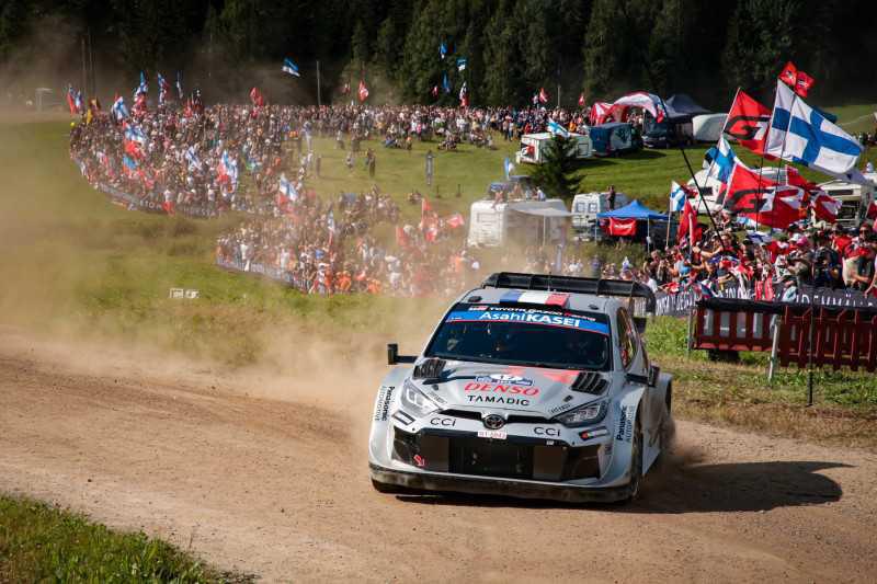 TOYOTA GAZOO Racing logra un final de cinco estrellas en el Rally de Finlandia