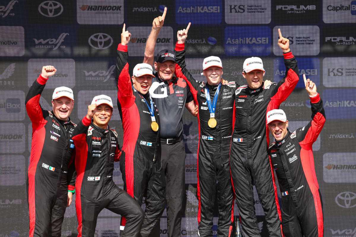 TOYOTA GAZOO Racing logra un final de cinco estrellas en el Rally de Finlandia