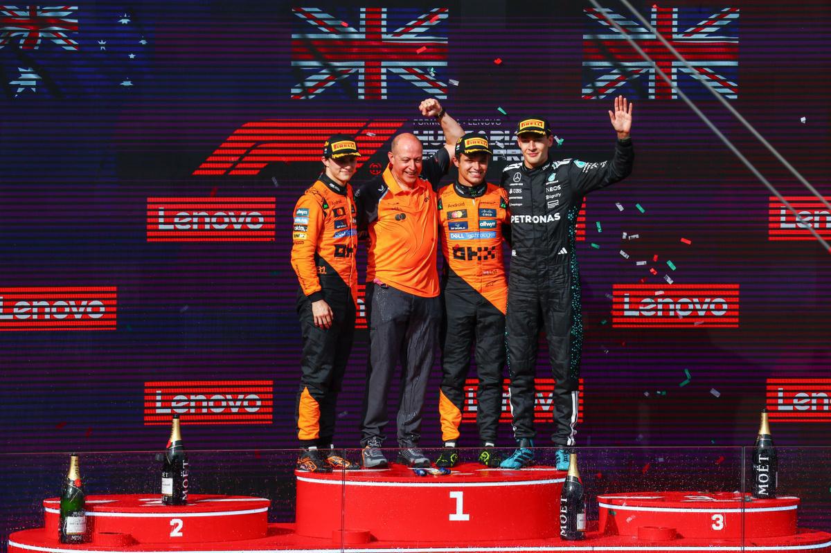  MCLAREN LOGRA EN BUDAPEST SU TRIUNFO 200