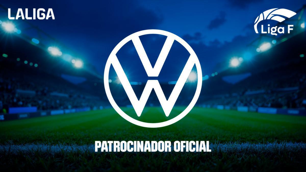 VOLKSWAGEN SE CONVIERTE EN PATROCINADOR OFICIAL DE LALIGA Y LIGA F