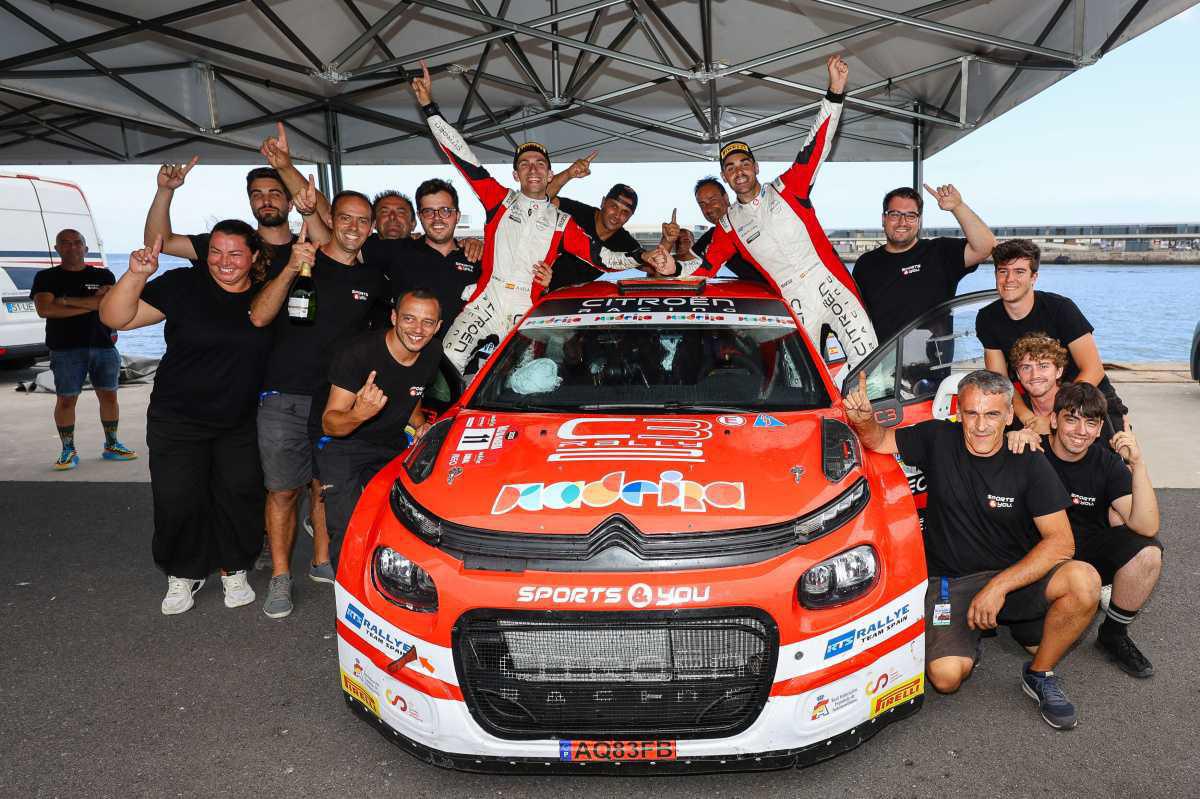 DIEGO RUILOBA Y EL CITROËN RALLY TEAM CONQUISTAN POR SEGUNDO AÑO CONSECUTIVO EL RALLY DE MADEIRA
