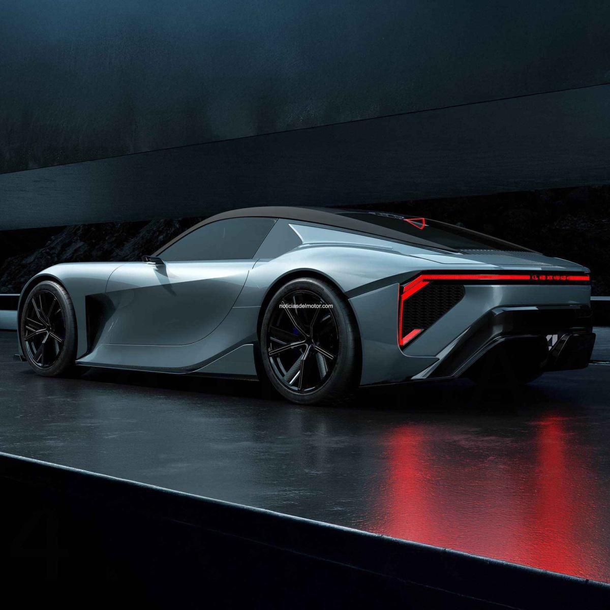 Lexus Sport Concept debuta en la edición de 2025 de “The Quail, A Motorsports Gathering”