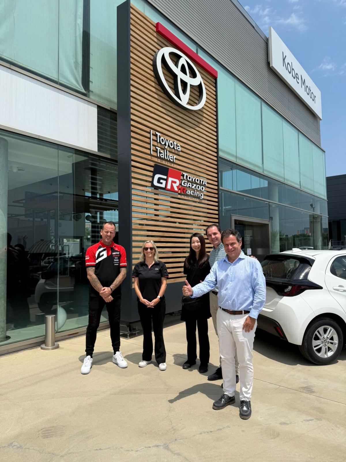 TOYOTA GAZOO RACING VISITÓ LAS INSTALACIONES DE KOBE MOTOR PARA REFORZAR SU APUESTA POR LA COMPETICIÓN