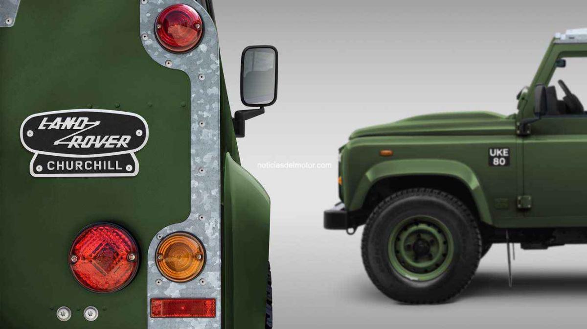 EDICIÓN LIMITADA DEL CLASSIC DEFENDER V8: EL LAND ROVER DE WINSTON CHURCHILL COMO FUENTE DE INSPIRACIÓN