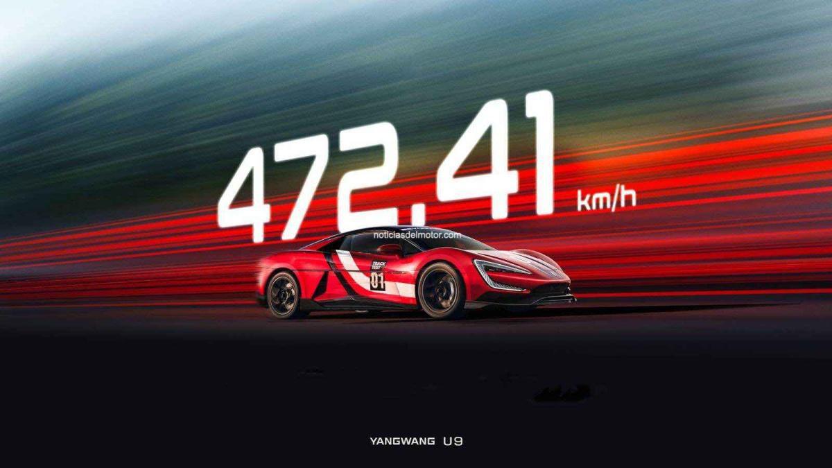 EL YANGWANG U9 ESTABLECE UN NUEVO RÉCORD MUNDIAL DE VELOCIDAD MÁXIMA PARA VEHÍCULOS ELÉCTRICOS, CON 472,41 KM/H EL YANGWANG U9 ESTABLECE UN NUEVO RÉCORD MUNDIAL DE VELOCIDAD MÁXIMA PARA VEHÍCULOS ELÉCTRICOS, CON 472,41 KM/H