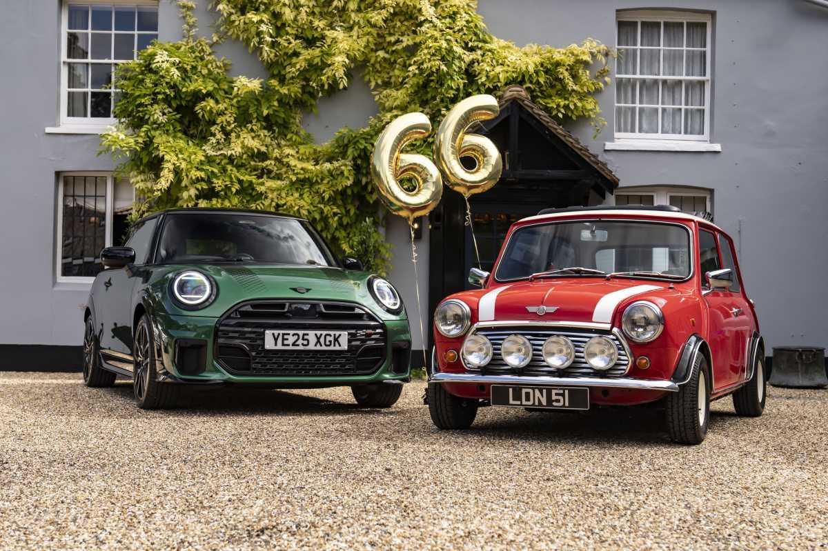 ¡FELIZ CUMPLEAÑOS, MINI! 66 AÑOS DE PLACER DE CONDUCIR CON ESTILO Y NOMBRE PROPIOS ¡FELIZ CUMPLEAÑOS, MINI! 66 AÑOS DE PLACER DE CONDUCIR CON ESTILO Y NOMBRE PROPIOS
