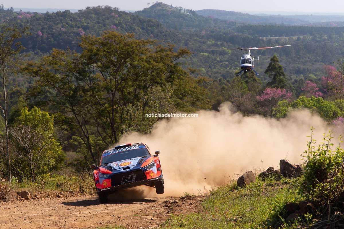 TAN SOLO NEUVILLE CONSIGUE PODIO PARA HYUNDAI EN PARAGUAY