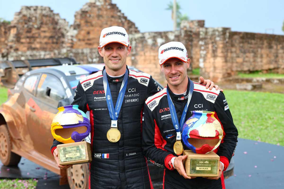 TOYOTA GAZOO Racing consigue un nuevo doblete en el estreno del Rally de Paraguay en el WRC TOYOTA GAZOO Racing consigue un nuevo doblete en el estreno del Rally de Paraguay en el WRC