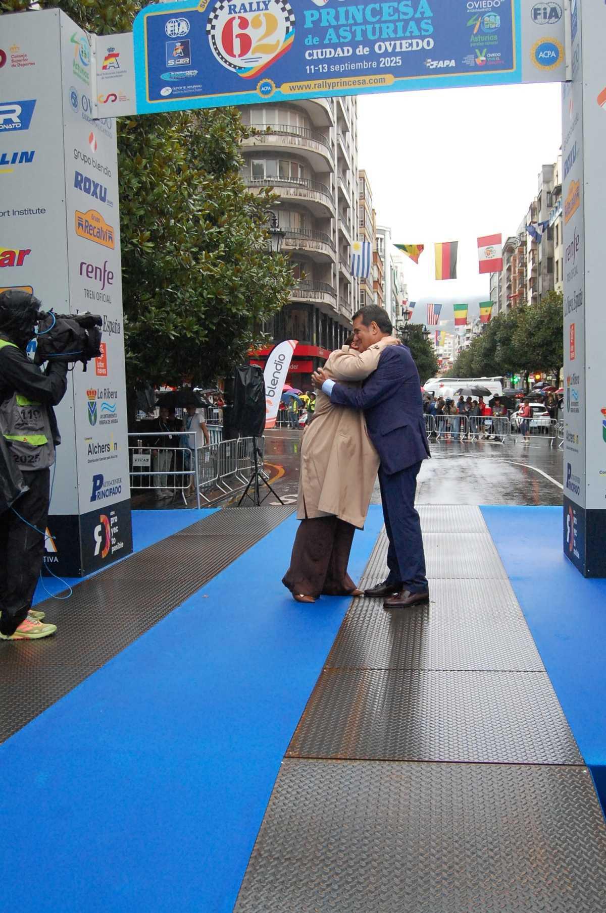 COMIENZA LA 62 EDICION DEL RALLY PRINCESA DE ASTURIAS CON LA CEREMONIA DE SALIDA