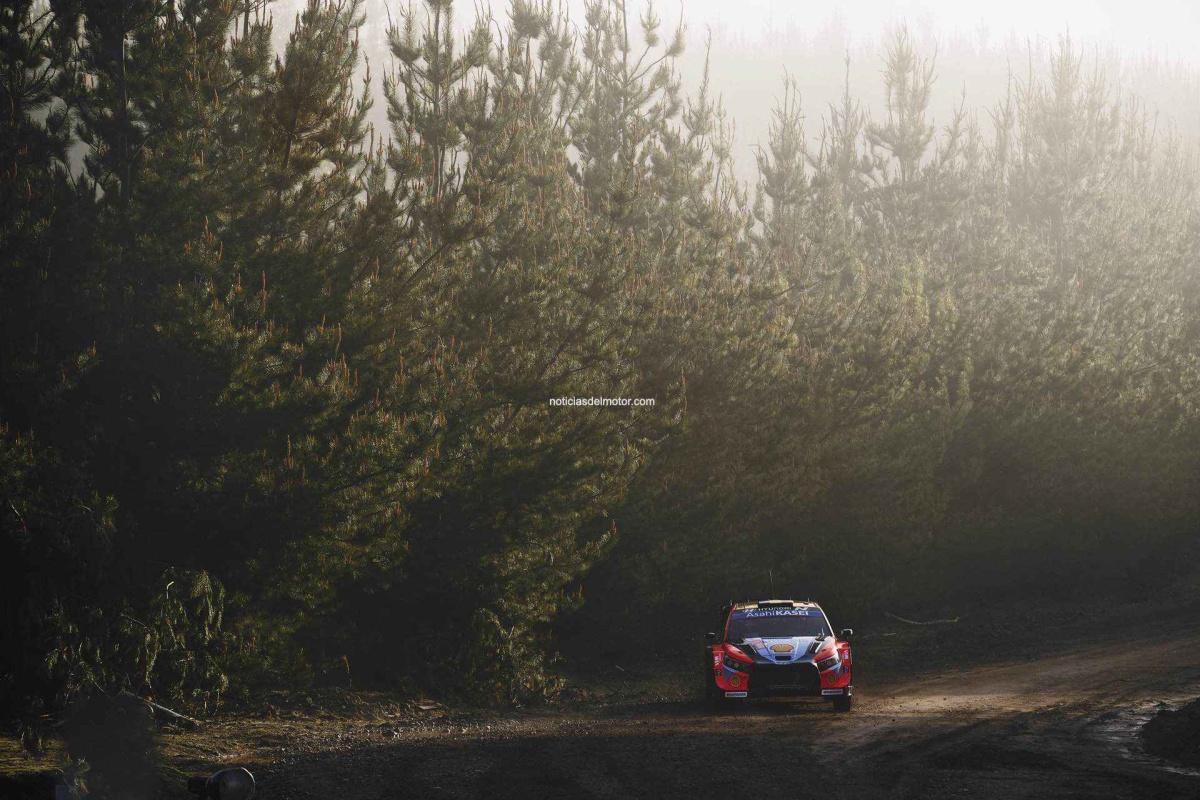 DOBLETE PROVISIONAL DE HYUNDAI EN LA PRIMERA JORNADA DEL RALLY DE CHILE