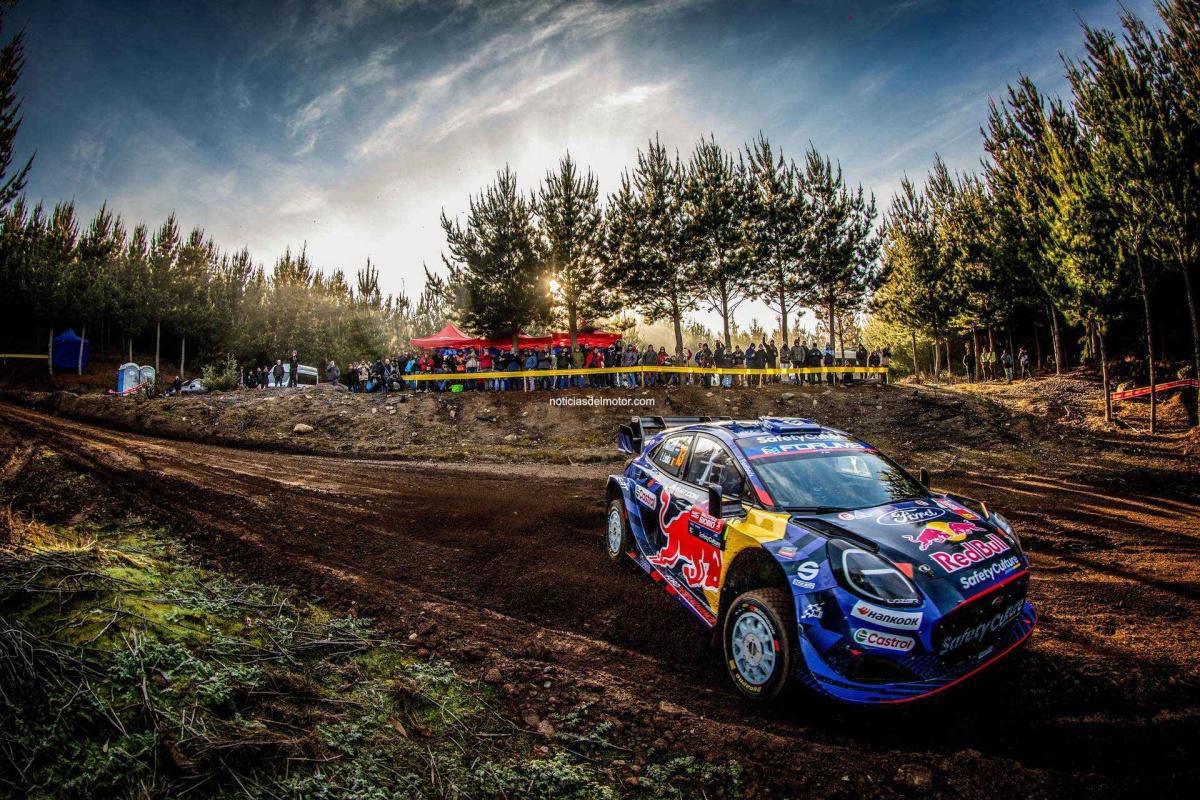 El equipo M-SPORT FORD WORLD RALLY CONCLUYE UN DESAFIANTE RALLY DE CHILE