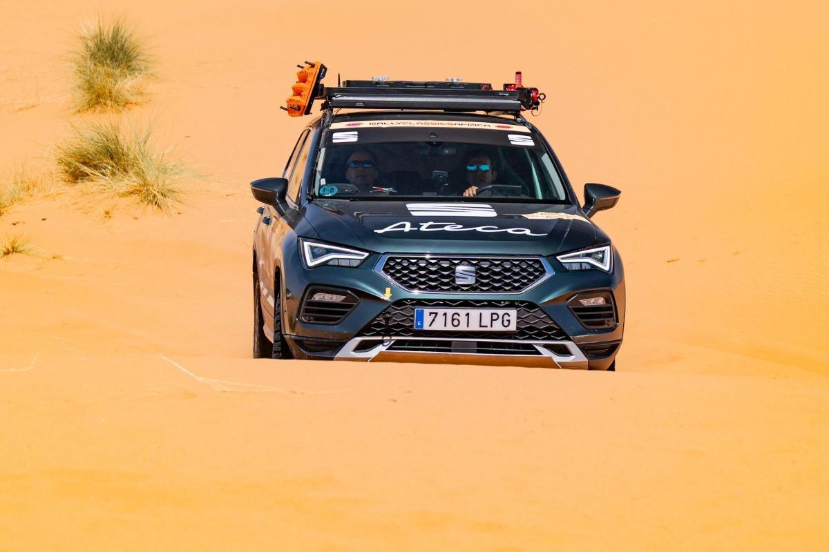 JORDI GENÉ Y EL SEAT ATECA MARATHON: ALUMNOS AVENTAJADOS DEL DESIERTO
