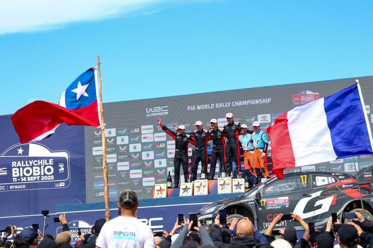 TOYOTA GAZOO Racing consigue un récord de victorias firmando un doblete con Sébastien Ogier y Elfyn Evans en el Rally de Chile