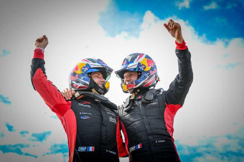 TOYOTA GAZOO Racing consigue un récord de victorias firmando un doblete con Sébastien Ogier y Elfyn Evans en el Rally de Chile
