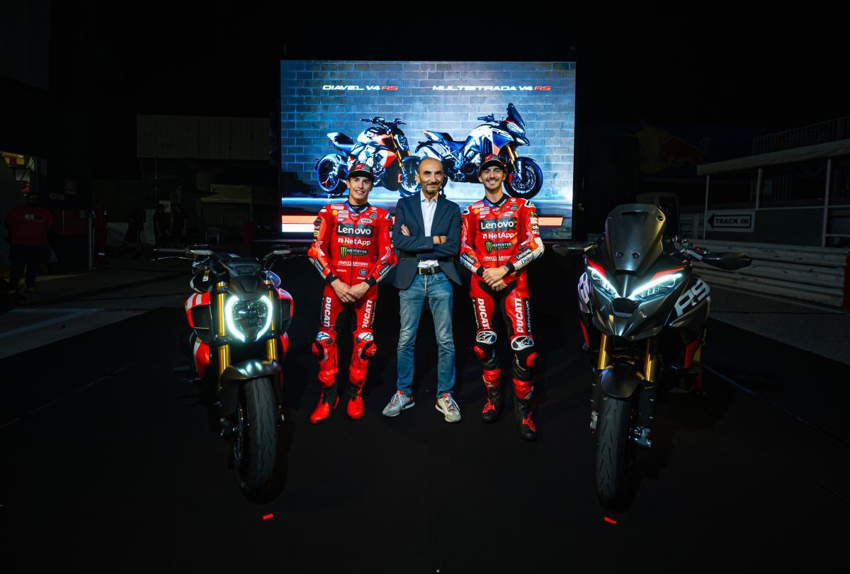  Diavel V4 RS y Multistrada V4 RS: estilo, prestaciones y ligereza sin concesiones