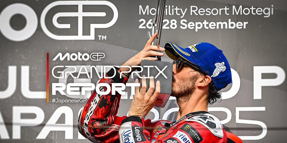 Domingo perfecto para el Ducati Lenovo Team: ¡Marc Márquez es Campeón del Mundo de MotoGP! Victoria de Francesco Bagnaia