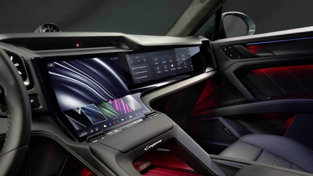 El Cayenne Eléctrico muestra el interior Porsche del futuro