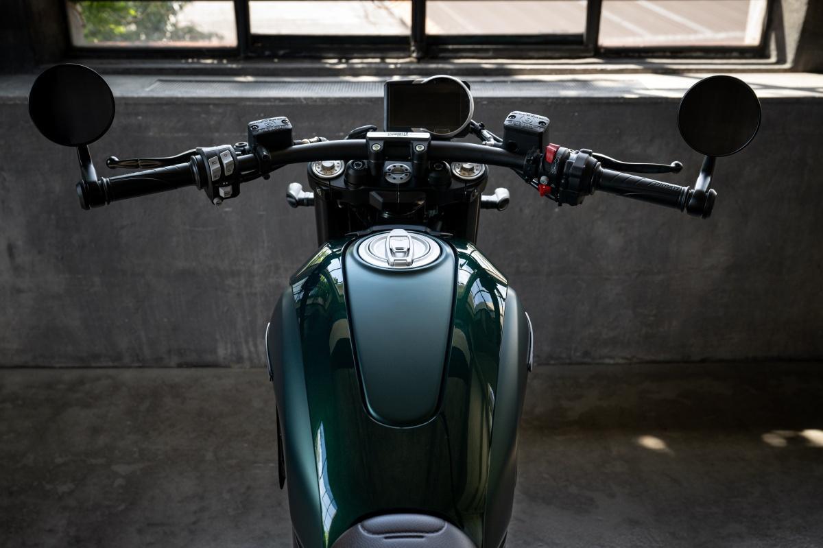 Un nuevo diseño Verde Esmeralda para la Nightshift, el icono post-heritage de la familia Ducati Scrambler Un nuevo diseño Verde Esmeralda para la Nightshift, el icono post-heritage de la familia Ducati Scrambler
