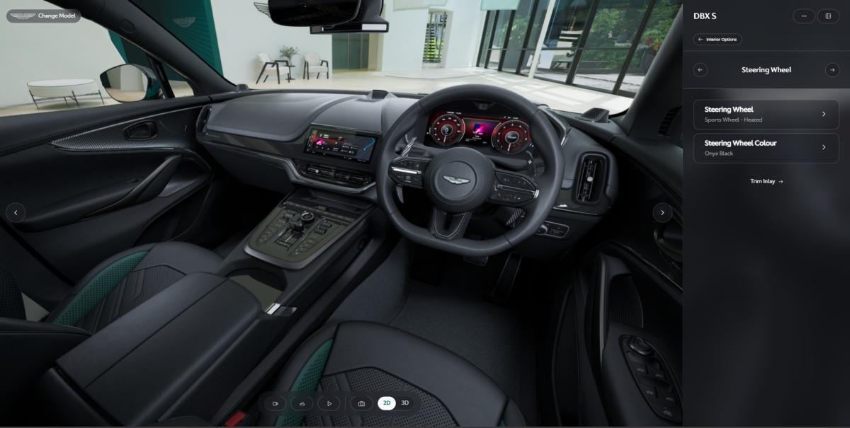 ASTON MARTIN PRESENTA UN NUEVO CONFIGURADOR QUE ESTABLECE EL ESTÁNDAR PARA PRODUCTOS DIGITALES DE AUTOMOCIÓN